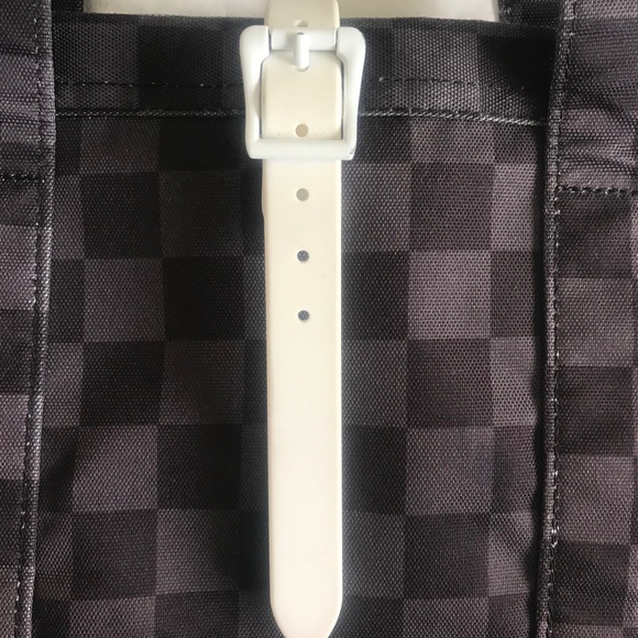 Herschel Tote - Black/Gray Checkered - Picture 3 of 8